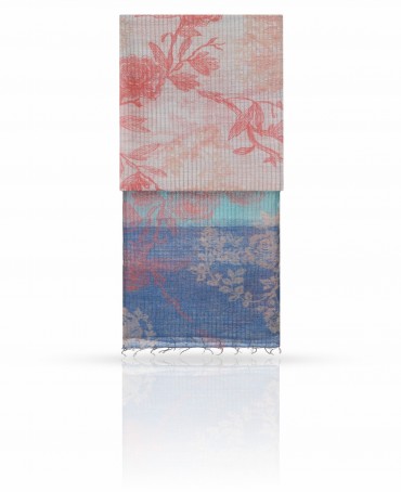 Палантин Женский SW-ROSE/BLUE